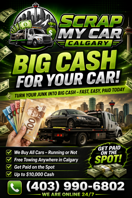 Junk cars for cash Calgary